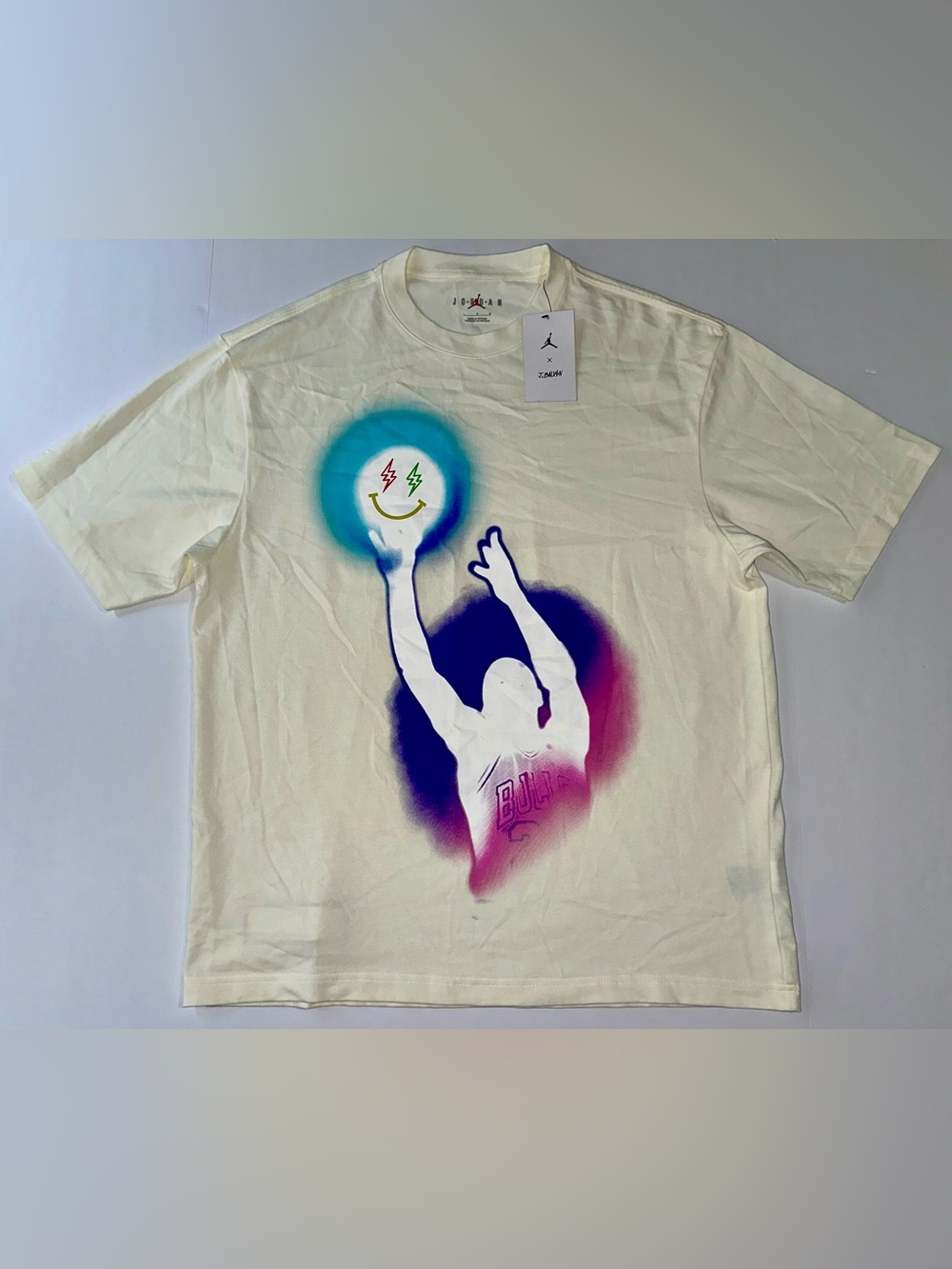 Jordan x J Balvin Smiley Face T-Shirt